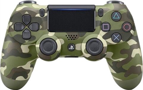 Refurbished: PS4 Official Dual Shock 4 Green Camo Controller