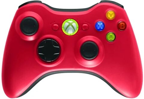 Refurbished: X360 Official Wireless Pad Red