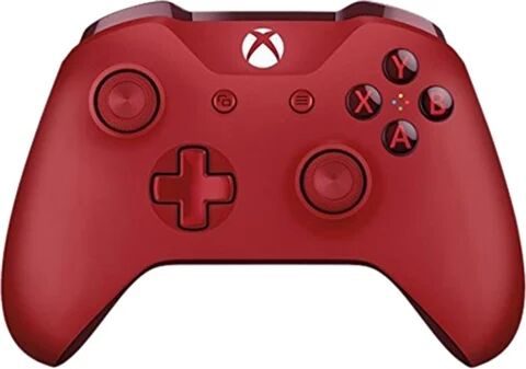 Refurbished: Xbox One Official 2016 Red Wireless Controller