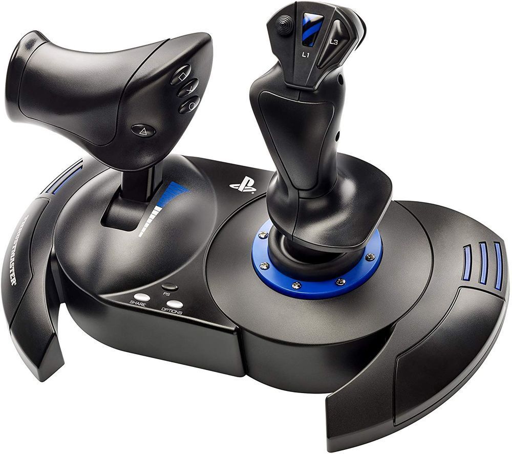 Thrustmaster T.Flight Hotas 4 Joystick &amp; Throttle - Black, Black