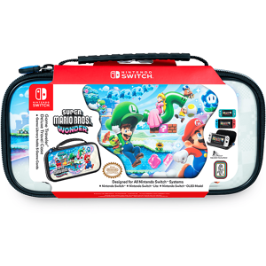 Rds Swi Deluxe Travel Case Mario Wonder Acc Nuovo