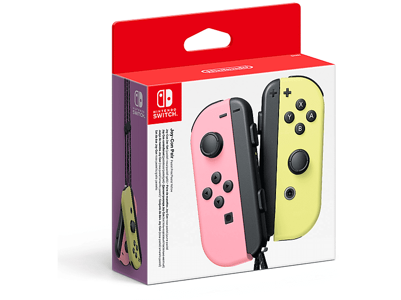 Nintendo CONTROLLER  Coppia Joycon Rosa Giallo