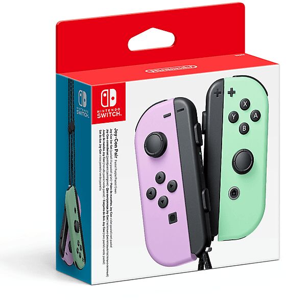 Nintendo CONTROLLER  Coppia Joycon Verde Viola