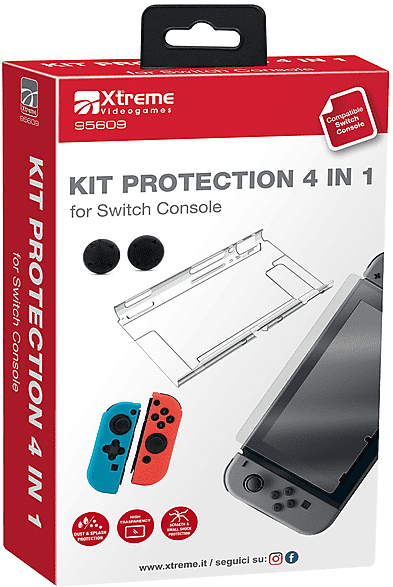 Xtreme KIT PROTEZIONE CONSOLE  PROTECTION 4 IN 1