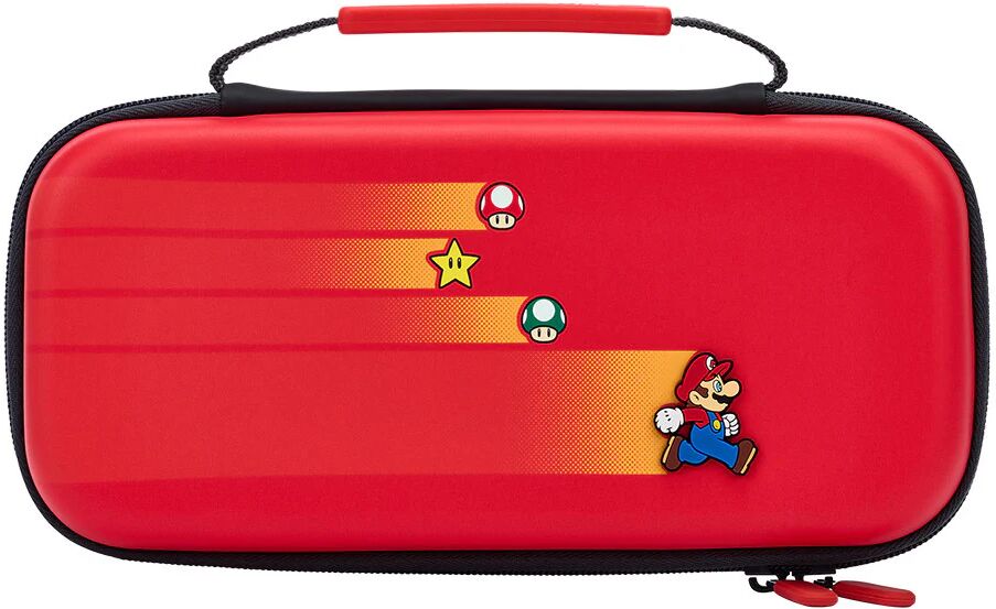 PowerA 1526546-01 custodia per console portatile Cover Nintendo Feltro, Gomma Rosso