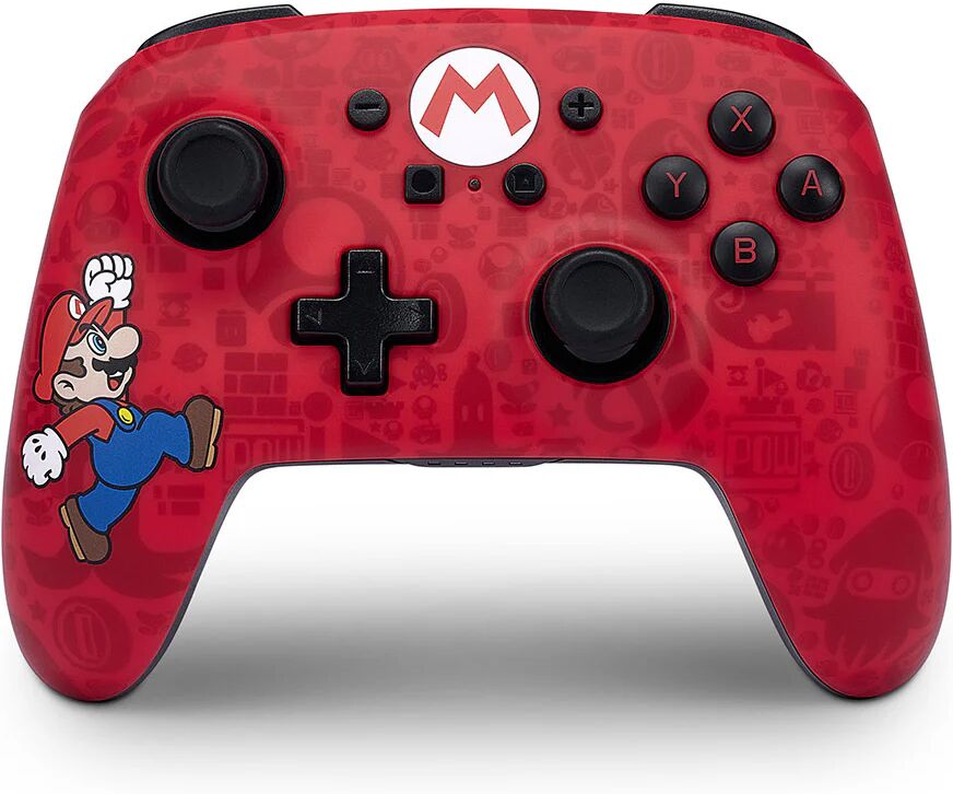 PowerA Controller Senza Fili avanzato per Nintendo Switch - Here We Go Mario