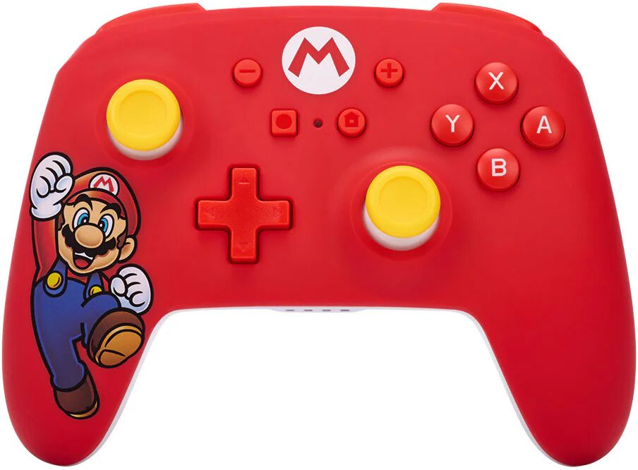 PowerA NSGP0012-01 periferica di gioco Rosso Bluetooth Gamepad Analogico Nintendo Switch, Nintendo Switch Lite, Nintendo Switch OLED