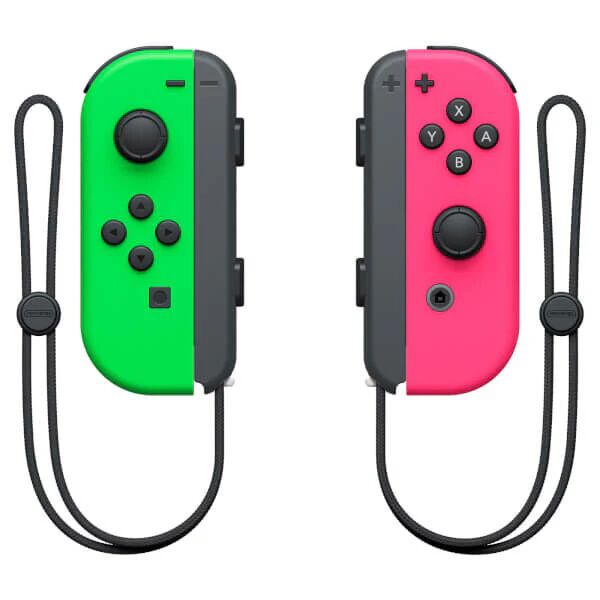 Joy-Con Nero, Verde, Rosa Bluetooth Gamepad Analogico/Digitale Nintendo Switch