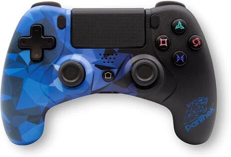 PANTHEK PS4 Controller Wireless Blu e Nero