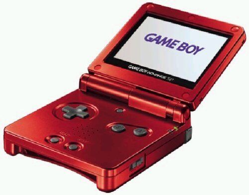 Nintendo Game Boy Advance SP   rosso