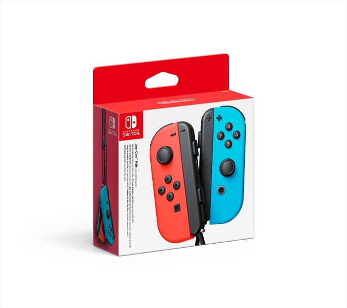 Nintendo Coppia Di Joy-con Rosso Neon/blu Neon-rosso Neon/blu Neon