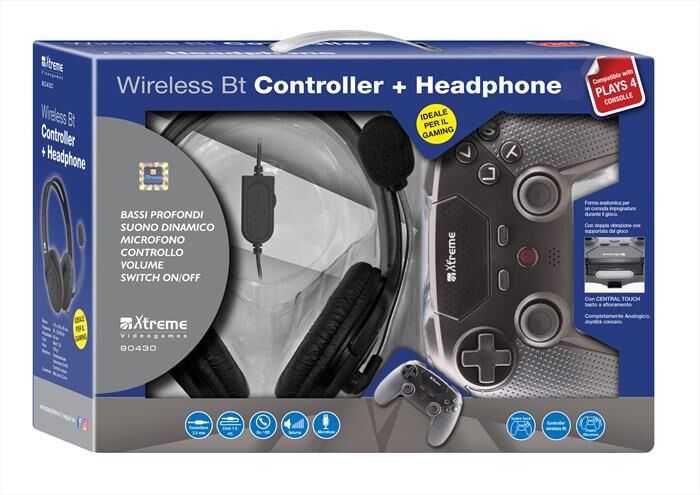 Xtreme 90430 Bluetooth Controller + Headphone