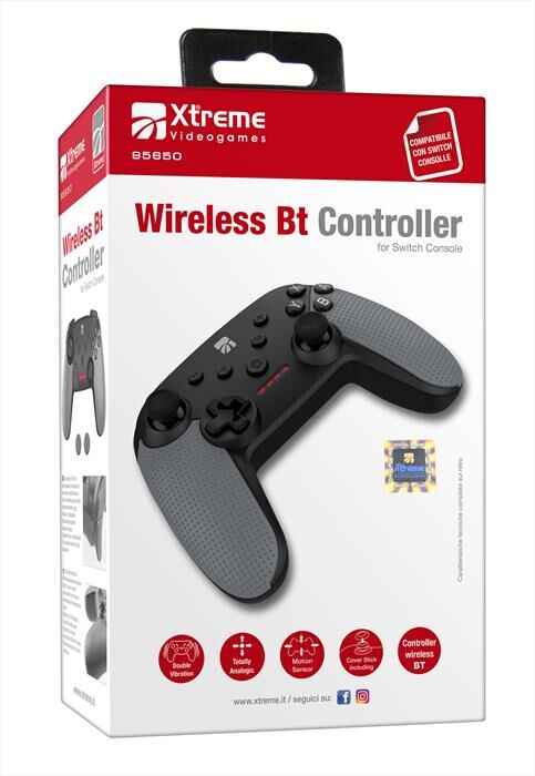 Xtreme Controller Wireless Bt Per Switch-nero