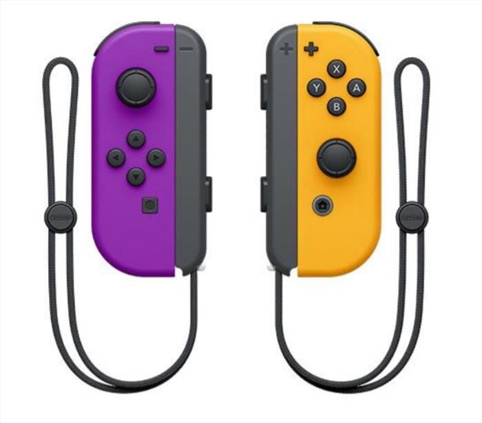 Nintendo Coppia Di Joy-con-viola Neon/arancione Neon