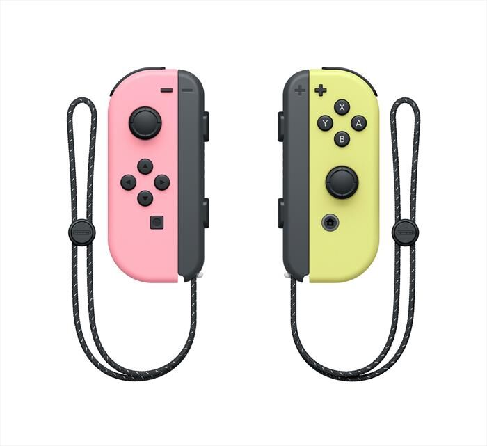 Nintendo Joy-con Pastello-rosa/giallo