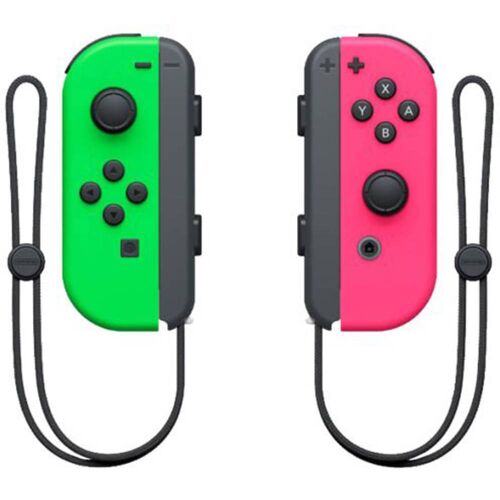 Nintendo 2x Joy-Con Gamepad Nintendo Switch Neon-pink, Neon-groen