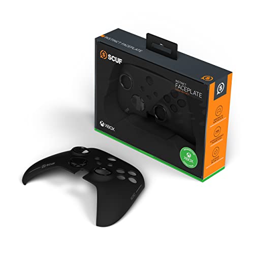 Scuf Instinct Afneembaar Voorpaneel, Kleurontwerpen Xbox Series X S- en Xbox One-Controllers Zwart