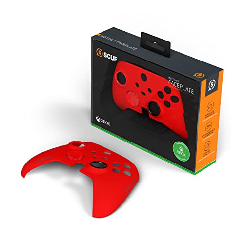 Scuf Instinct Afneembaar Voorpaneel, Kleurontwerpen Xbox Series X S- en Xbox One-Controllers Rood