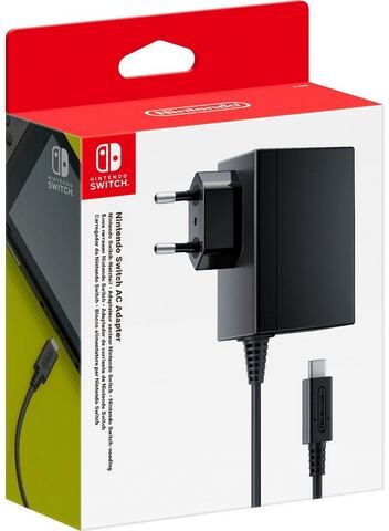 Nintendo Switch-netadapter  - 29.99 - zwart