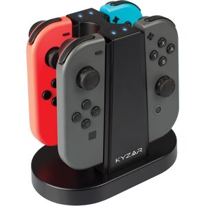 Ladestasjon for Nintendo Switch Joy-Con Lad opptil 4 kontroller på en gang