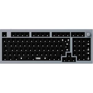 Keychron Q5 Qmk 96% Iso Barebone Knob Version Rgb Hot-Swap - Grå