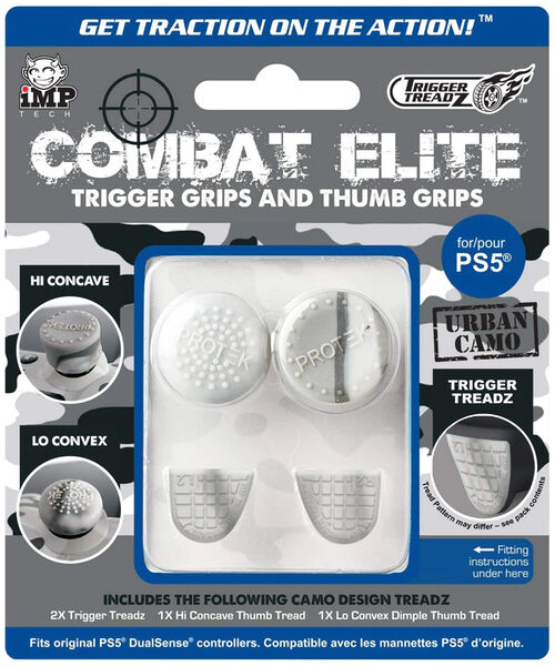 Combat Elite Trigger Grips for PS5 Trigger Grips & Thumb Grips