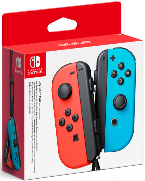 Nintendo Switch Joy-Con Kontroll Blå/Rød Ekstra håndkontroll