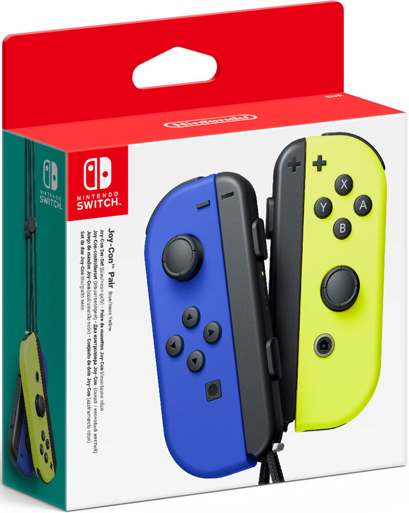 Nintendo Switch Joy-Con Blå/Gul Ekstra håndkontroll