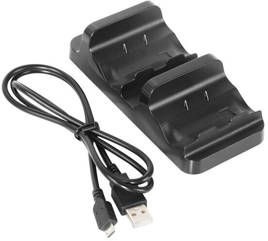 24hshop Ladestasjon og batterier med batteriluker til to håndkontroller for Xbox Series S