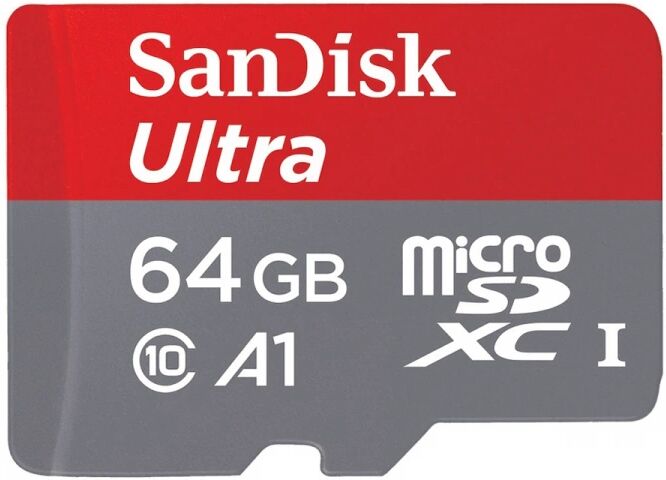 SanDisk Ultra microSDXC 64GB Class 10 UHS-I U1 A1 120MB/s