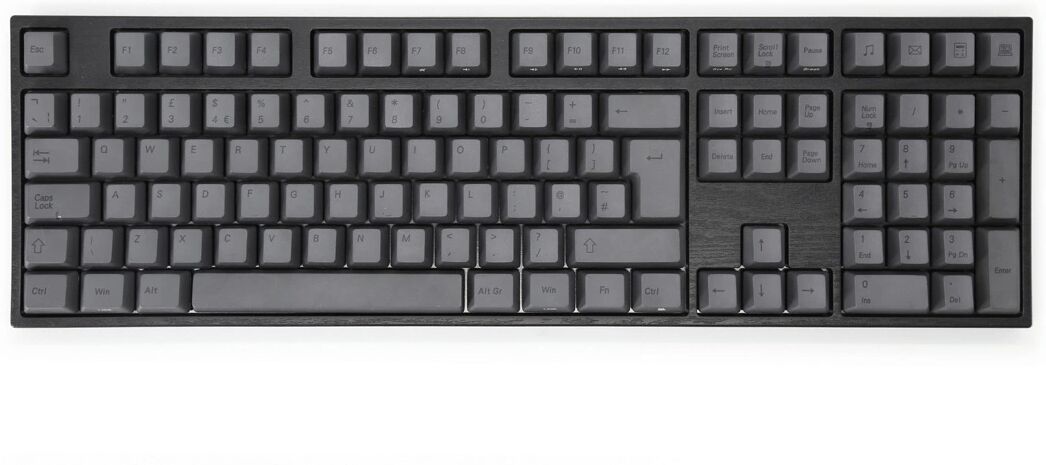 Varmilo VA109M Charcoal PBT Hvit LED Tastatur [MX Red]