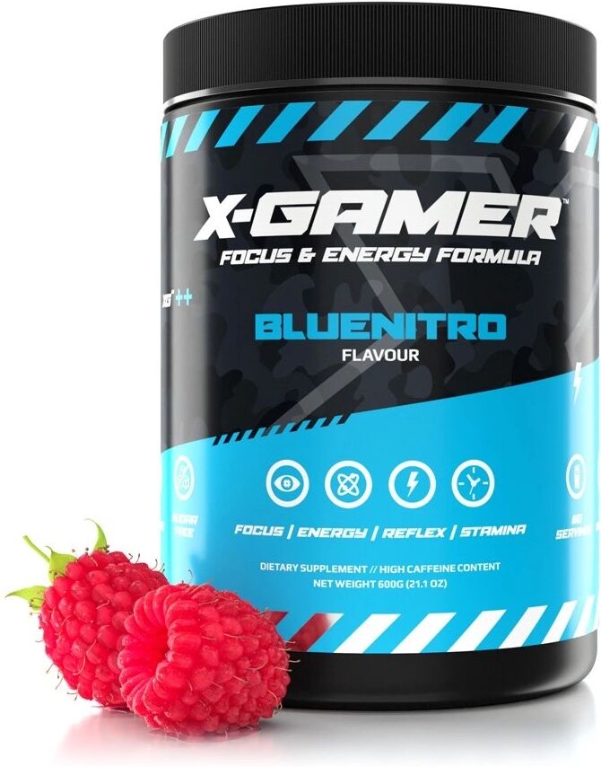 X-Gamer 600g X-Tubz Bluenitro - 60 Porsjoner