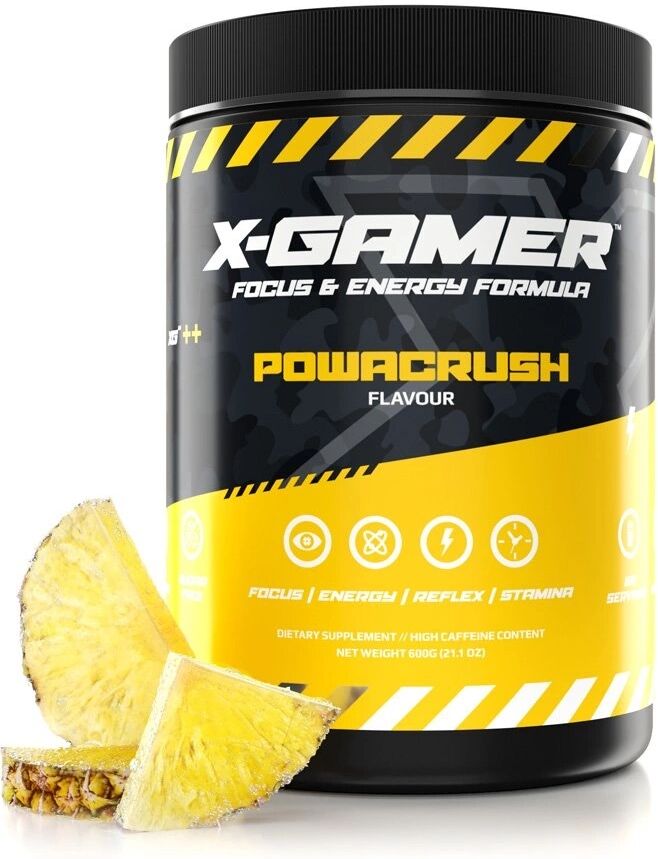 X-Gamer 600g X-Tubz Powacrush - 60 Porsjoner