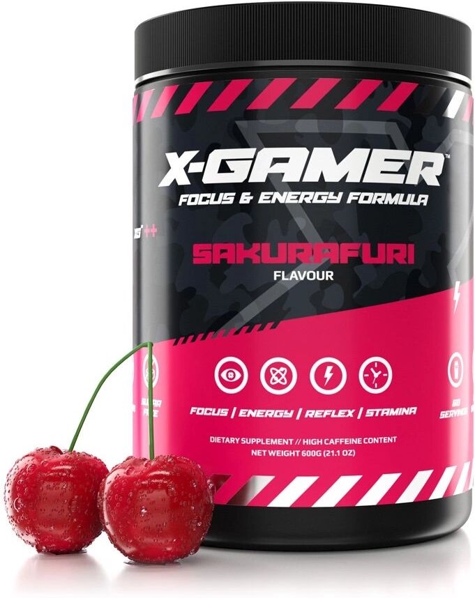 X-Gamer 600g X-Tubz Sakurafuri - 60 Porsjoner