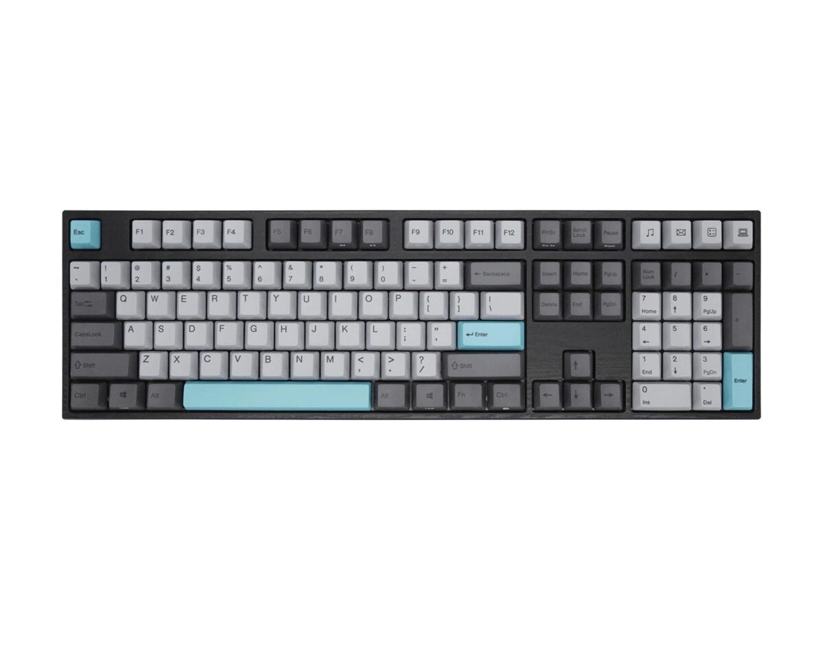 Varmilo VA109M Moonlight PBT Hvit LED Tastatur [MX Brown]