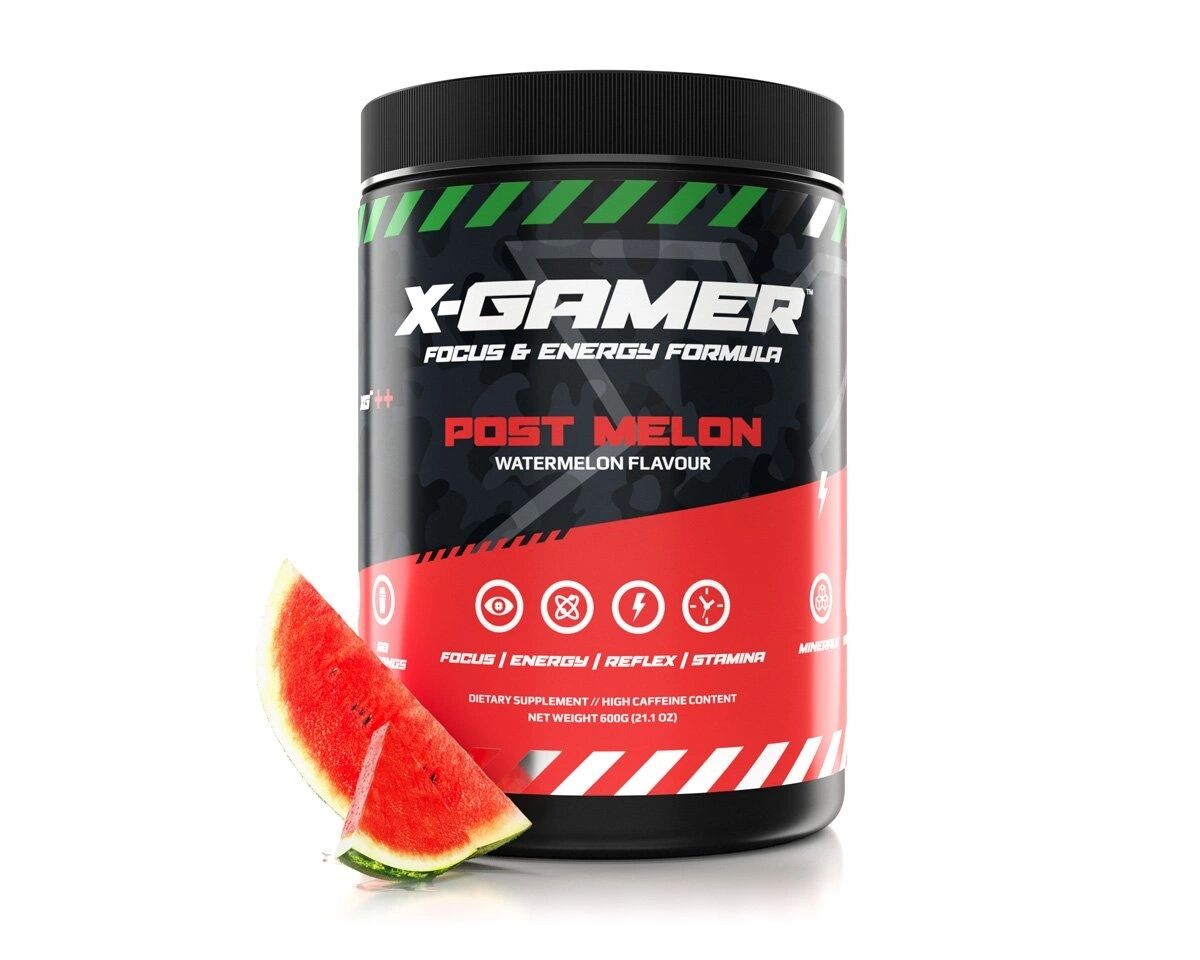 X-Gamer 600g X-Tubz Post Melon - 60 Porsjoner
