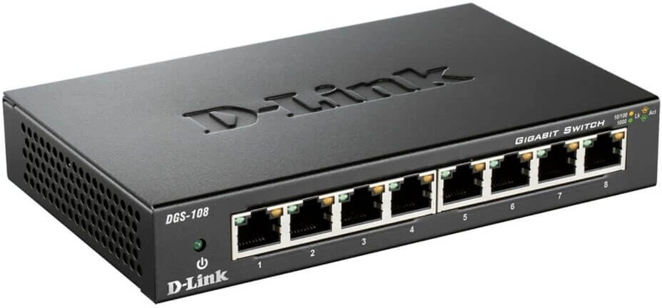 D-Link DGS-108 Switch