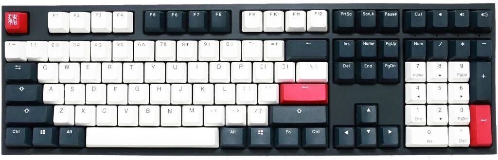 Ducky ONE 2 Tuxedo PBT Tastatur [MX Brown]