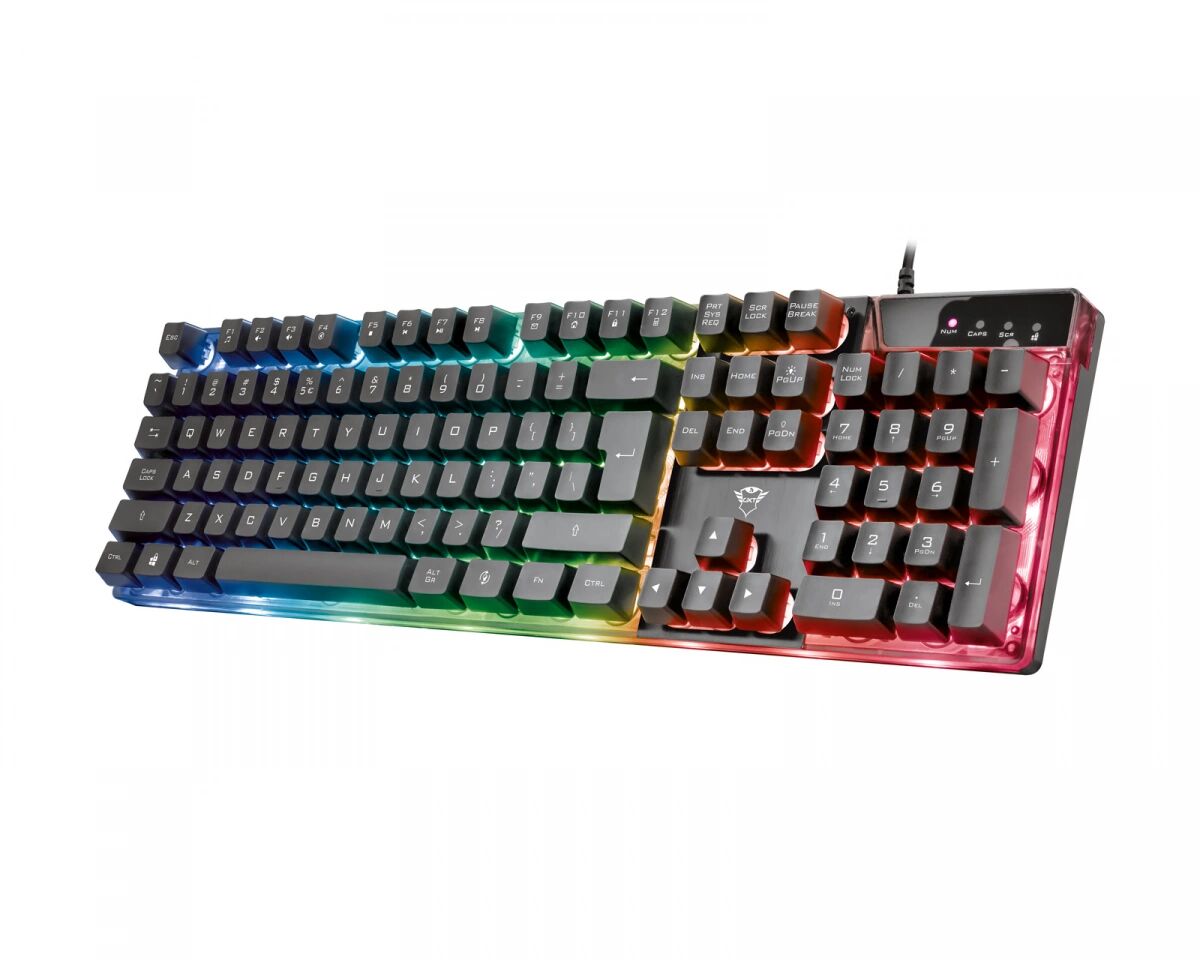 Trust GXT 835 Azor Illuminated Gaming Tastatur