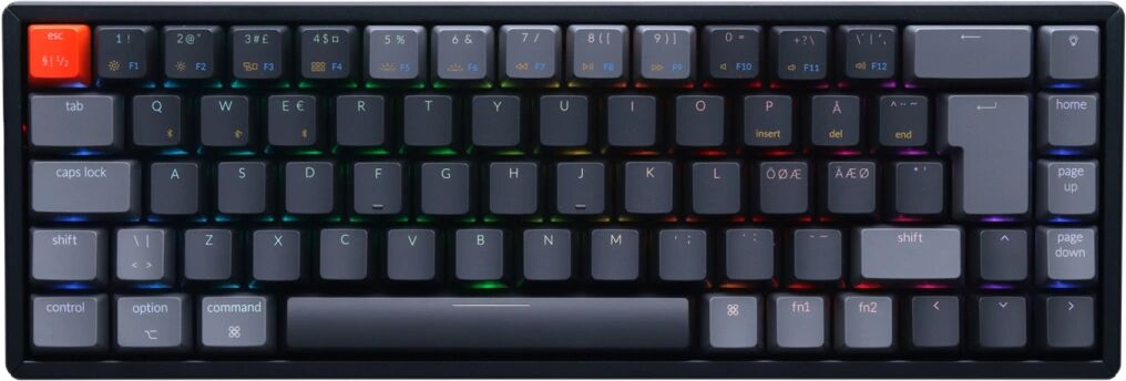 Keychron K6 RGB Trådløs Tastatur [Gateron Brown]