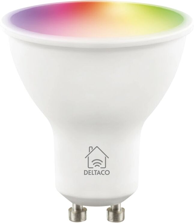 Deltaco Smart Home RGB LED Lampe GU10 WiFI 5W