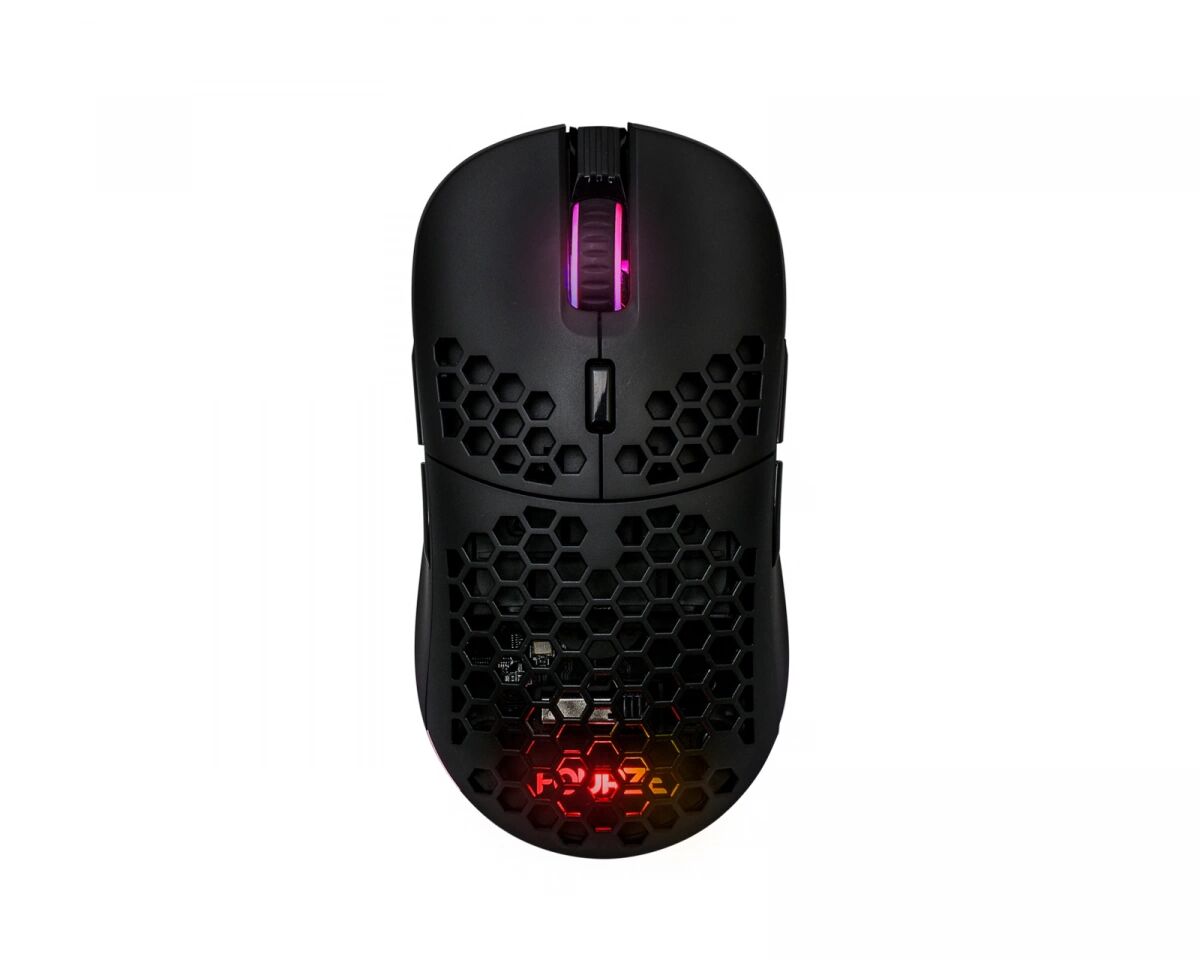 Fourze GM900 Trådløs RGB Gaming Mus Svart