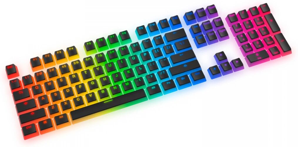 SPC Gear PBT ANSI Keycap Set KC104 Pudding Double Shot