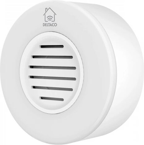 Deltaco Smart Home WiFi Siren - Hvit