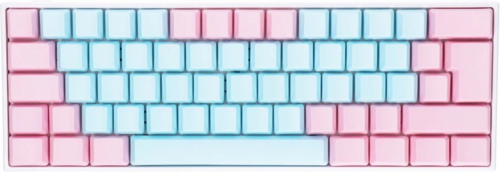 KBDfans Blanka PBT Keycaps Rosa/Blå [OEM-Profil]