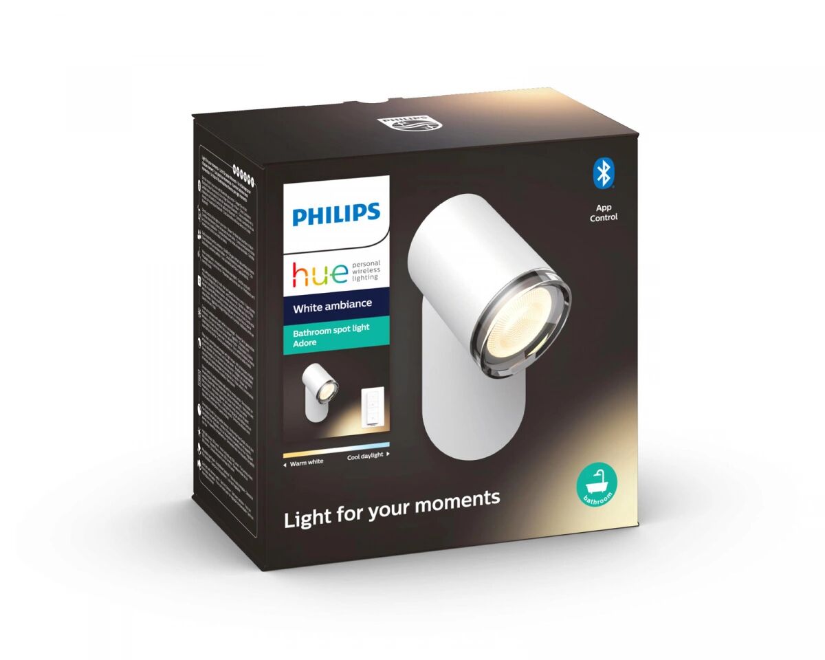 Philips Hue Adore Spotlampe Hvid - 5.5W 230V