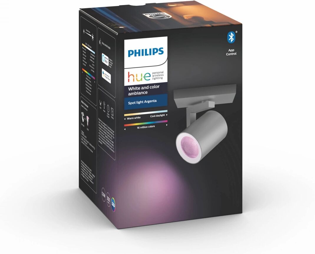 Philips Hue Argenta Spotlight - Aluminium