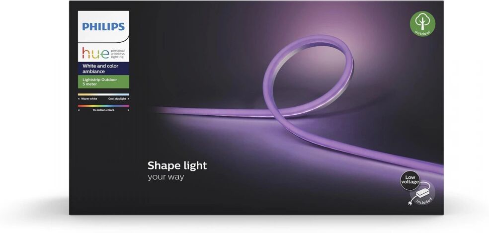 Philips Hue Lightstrip Til Udendørs Brug - 5m