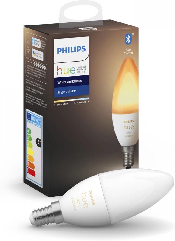 Philips Hue White Ambience LED Lys E14 B39