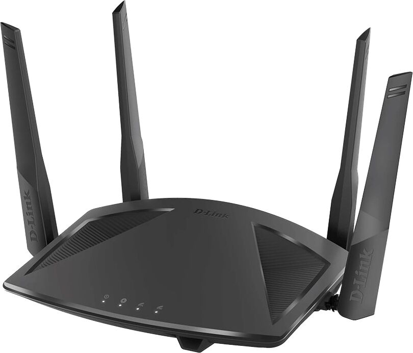 D-Link DIR-X1860 AX1800 Wi-Fi 6 Router - Svart